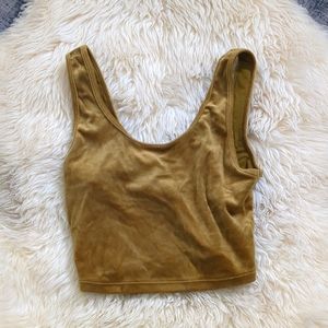 Velvet Crop Tank